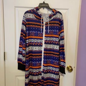 NWOT Shein hooded pajamas